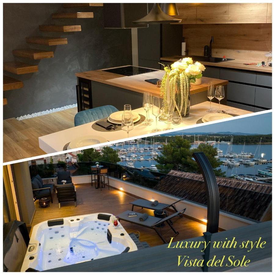 Luxury Apartment Vista Del Sole Šibenik Eksteriør bilde